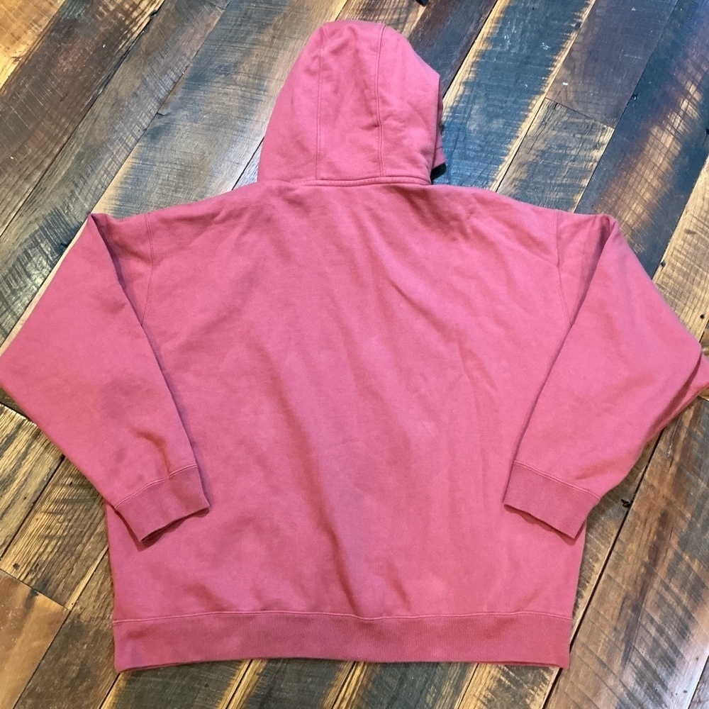 Nike Fleece Hoodie XXL Men’s Women’s Canyon Rust Pullover Sweatshirt - Picture 3 of 7